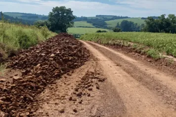 Reforma da estrada rural